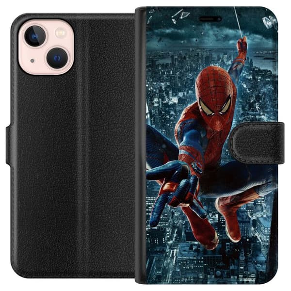 Kompatibelt Plånboksfodral till Apple iPhone 13 mini Spiderman
