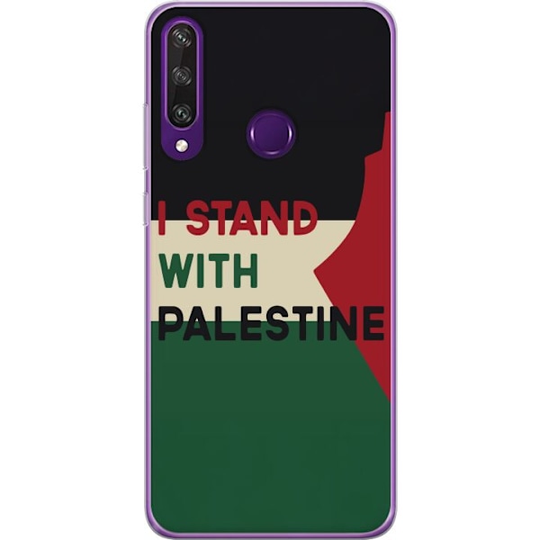 Huawei Y6p Genomskinligt Skal Stand with Palestine – solidar