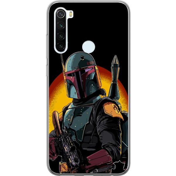 Xiaomi Redmi Note 8 Läpinäkyvä kuori The Mandalorian