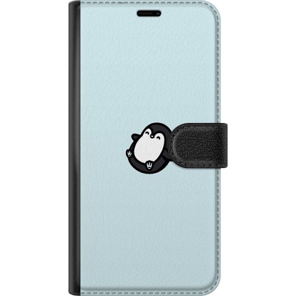 Apple iPhone 16e Lompakkokotelo Pingvin