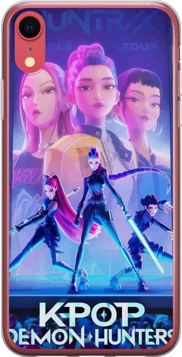 Kompatibelt Mobildeksel til Apple iPhone XR Trendy KPop Demon Hunters dukkefigur