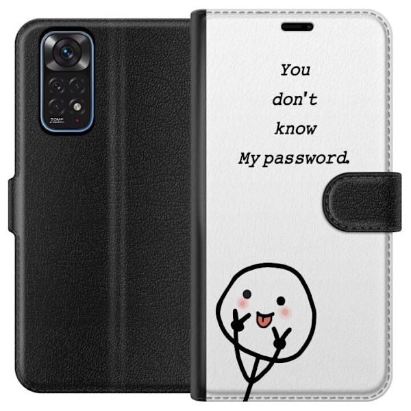 Xiaomi Redmi Note 11 Tegnebogsetui Du Kender Ikke Mit Adgangskode