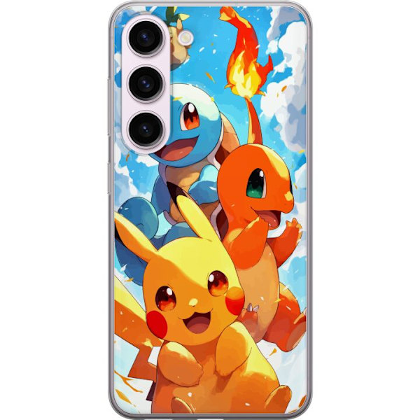 Samsung Galaxy S23 Gjennomsiktig deksel Pocket Creatures - ins