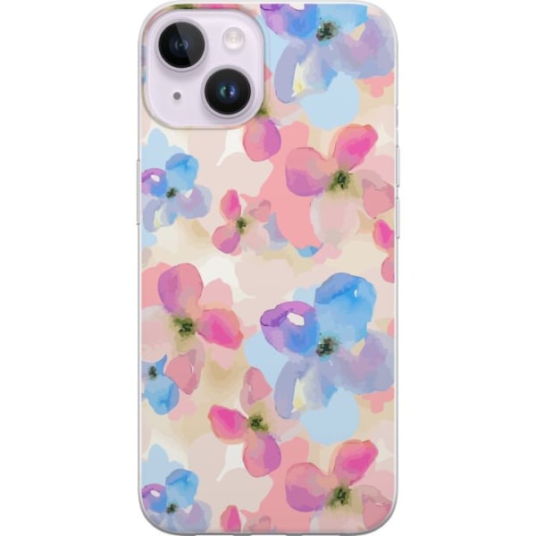 Apple iPhone 14 Plus Gennemsigtig cover Blomsterlykke