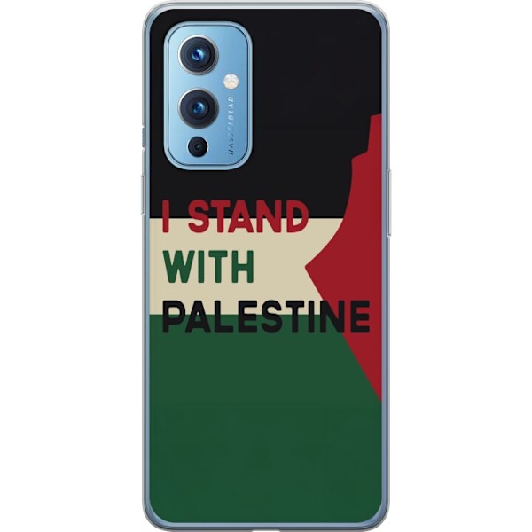 OnePlus 9 Genomskinligt Skal Stand with Palestine – solidari
