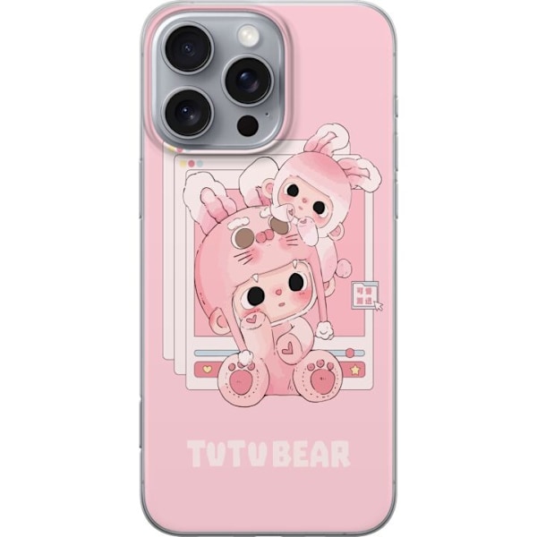 Apple iPhone 16 Pro Max Gennemsigtig cover TUTUBEAR