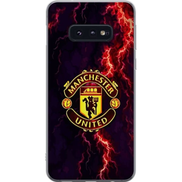 Samsung Galaxy S10e Gennemsigtig cover Manchester United