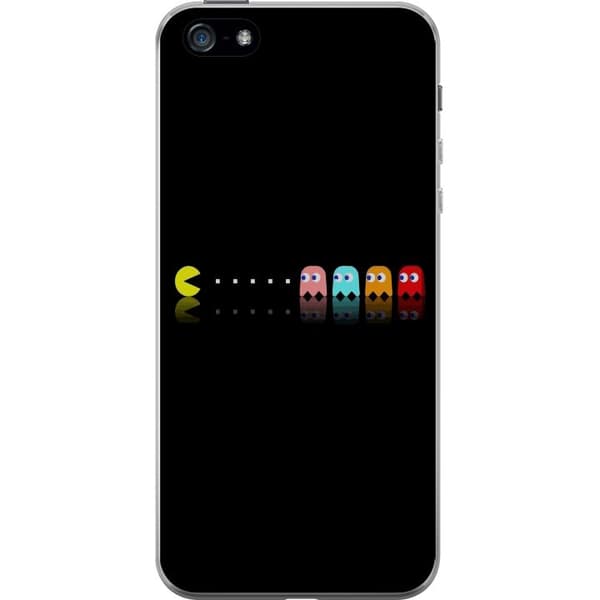 Kompatibelt Mobildeksel til Apple iPhone 5 Retro spelkaraktärer rad