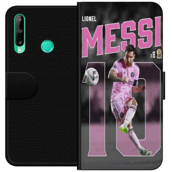 Huawei P40 lite E Lommeboketui Lionel Messi