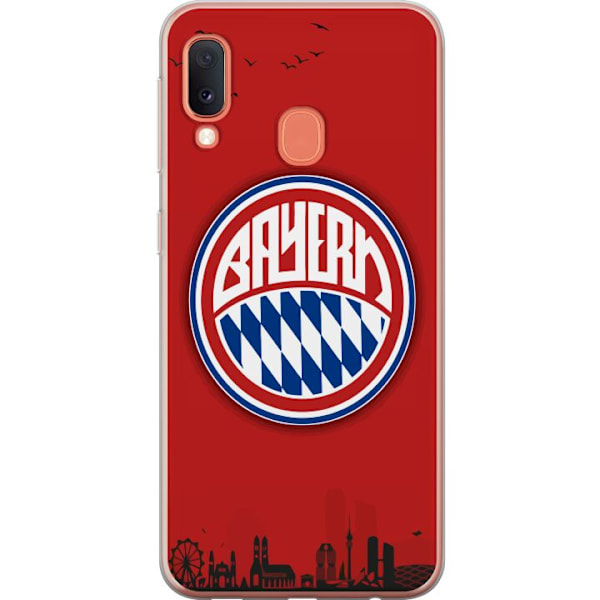 Samsung Galaxy A20e Gjennomsiktig deksel FC Bayern München