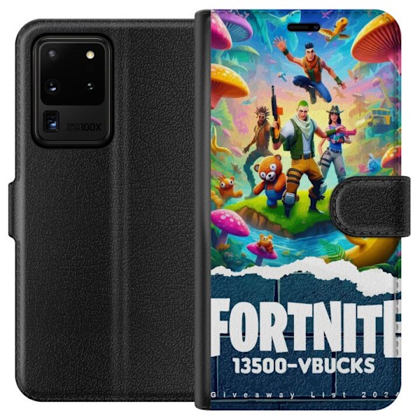 Samsung Galaxy S20 Ultra Tegnebogsetui Fortnite