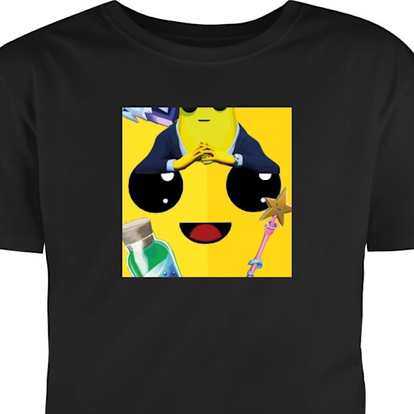 T-shirt til Voksen | Klassisk Voksen T-shirt Fortnite sort S