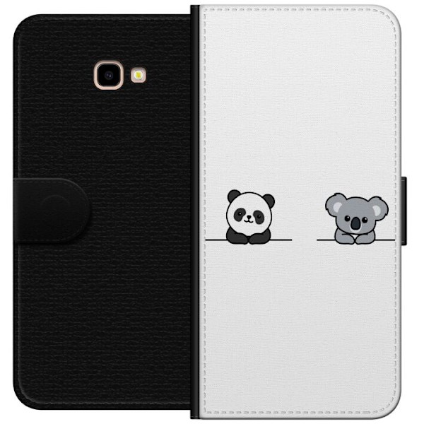 Samsung Galaxy J4+ Plånboksfodral Panda Koala