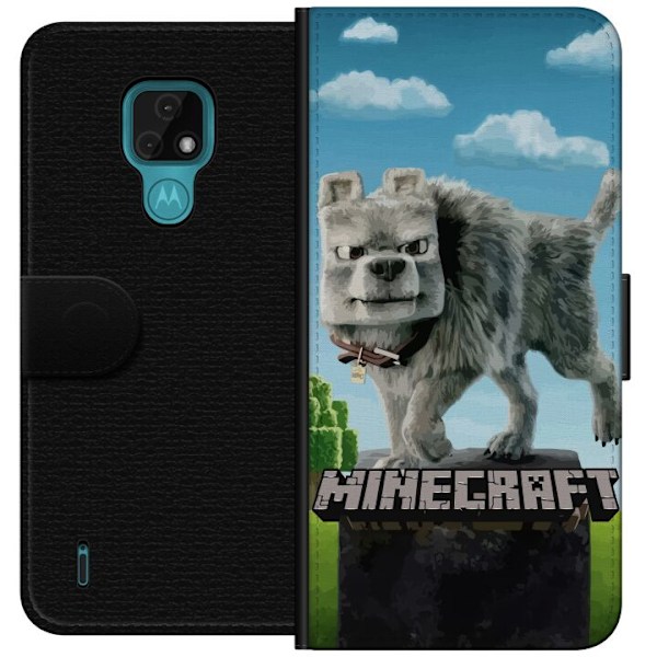 Motorola Moto E7 Tegnebogsetui A Minecraft Movie