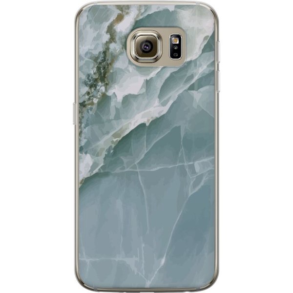 Samsung Galaxy S6 Gennemsigtig cover Marmor Ishøj