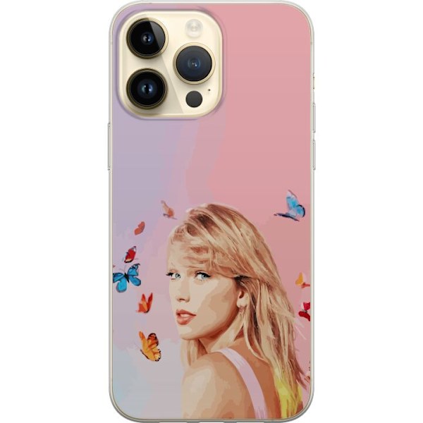 Apple iPhone 14 Pro Max Läpinäkyvä kuori Taylor Swift Perho