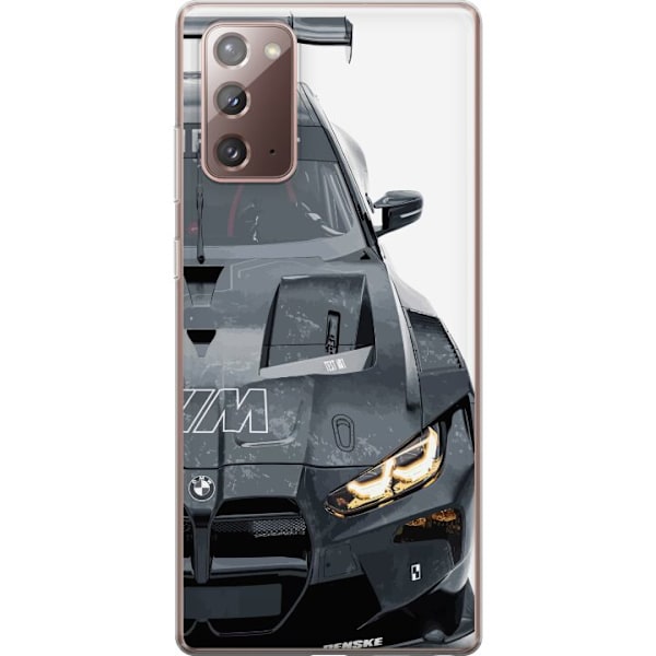 Samsung Galaxy Note20 Gennemsigtig cover BMW