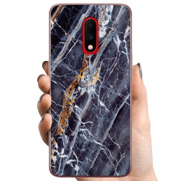 OnePlus 7 TPU Mobilskal Marmor