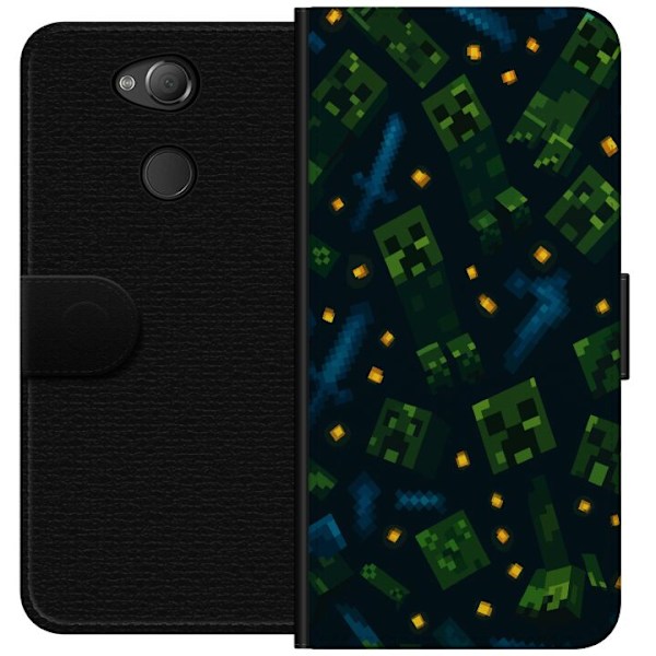 Sony Xperia XA2 Tegnebogsetui Minecraft Dungeons Mob