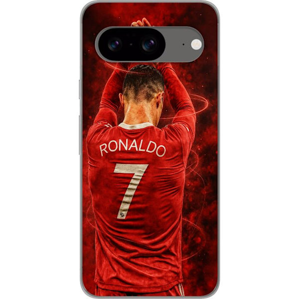Google Pixel 8 Läpinäkyvä kuori Ronaldo