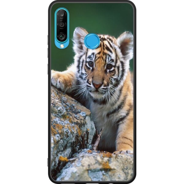 Huawei P30 lite Sort cover Tiger
