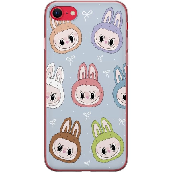 Apple iPhone 8 Genomskinligt Skal Labubu Star Pattern – Stj