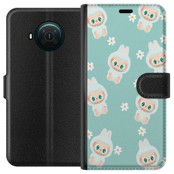 Nokia X10 Plånboksfodral Labubu Candy Vibes – Söt och fär