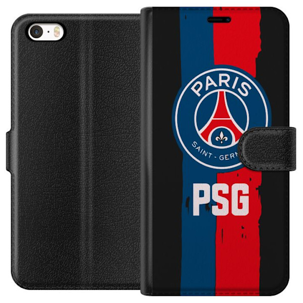 Apple iPhone 5 Lompakkokotelo Paris Saint-Germain F.C.