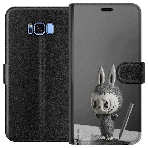 Samsung Galaxy S8 Plånboksfodral Pop Mart MEGA LABUBU LABUBU