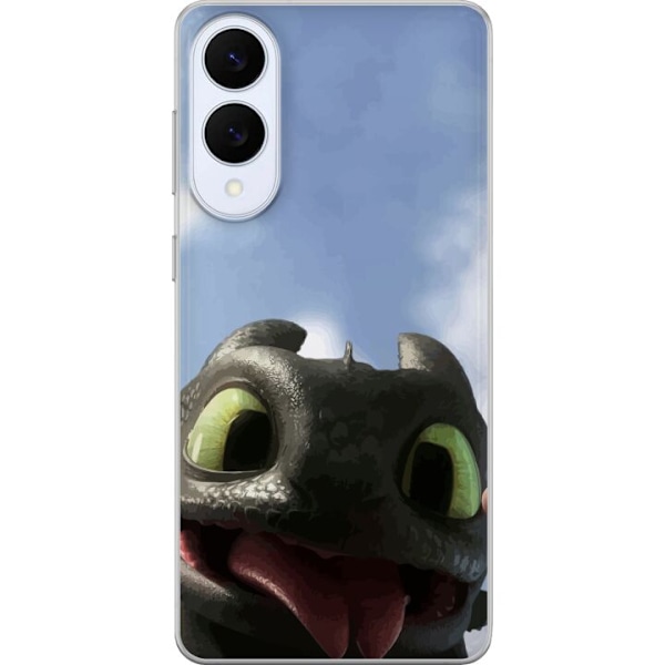 Samsung Galaxy S25 Edge Genomskinligt Skal How to Train Your Dragon (Draktränaren)