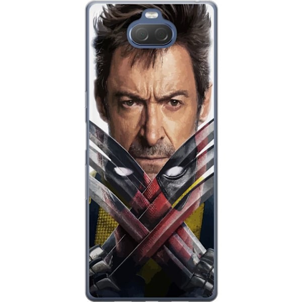 Sony Xperia 10 Plus Genomskinligt Skal Deadpool & Wolverine