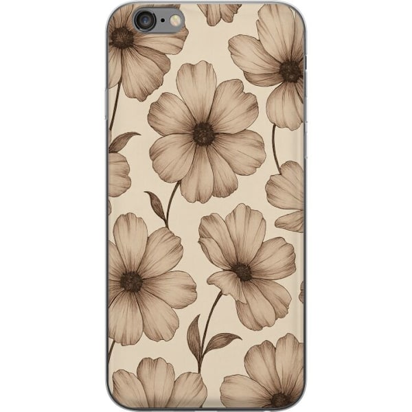 Apple iPhone 6s Plus Läpinäkyvä kuori Pastel Rush