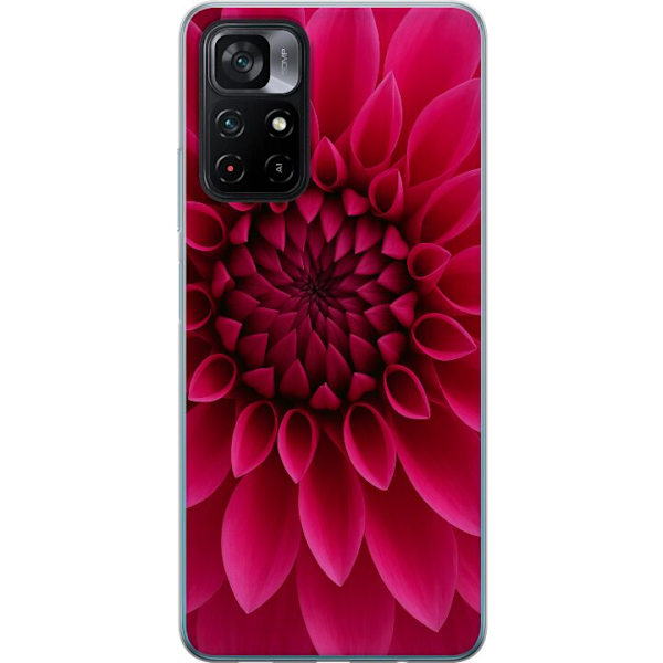 Xiaomi Poco M4 Pro 5G Läpinäkyvä kuori Rosecore