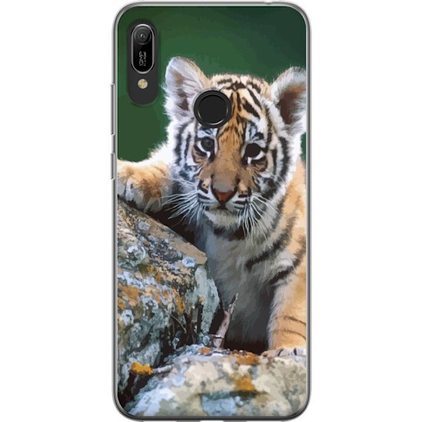 Huawei Y6 (2019) Genomskinligt Skal Tiger