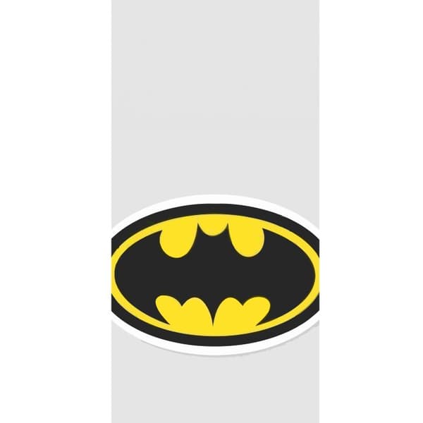 Kompatibel Tegnebogsetui til Apple iPhone 13 Pro Sort og gul Batman-flagermussymbol, klassisk superheltemotiv sort
