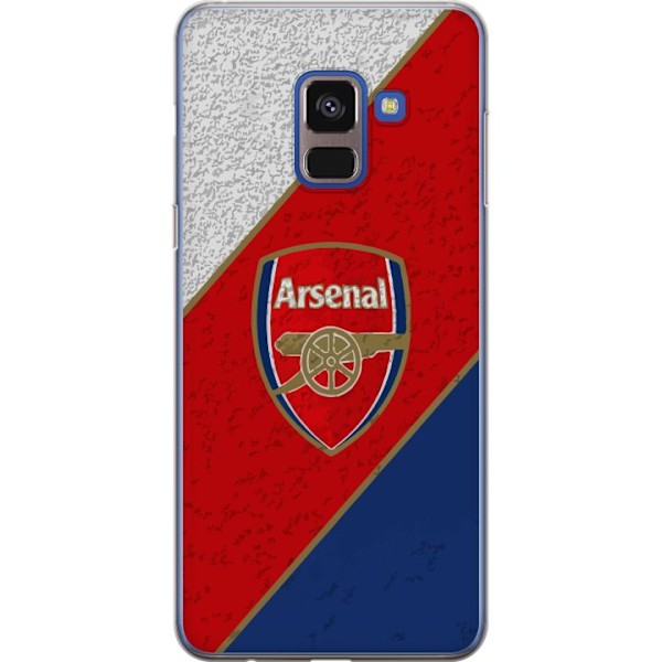 Samsung Galaxy A8 (2018) Gennemsigtig cover Arsenal