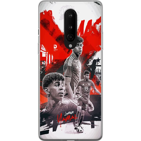 OnePlus 8 Läpinäkyvä kuori Lamine Yamal