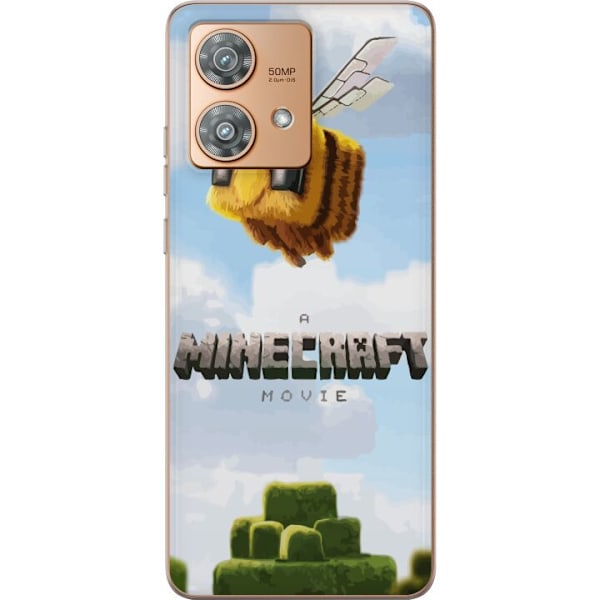 Motorola Edge 40 Neo Läpinäkyvä kuori A Minecraft Movie