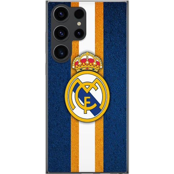 Samsung Galaxy S24 Ultra Läpinäkyvä kuori Real Madrid CF