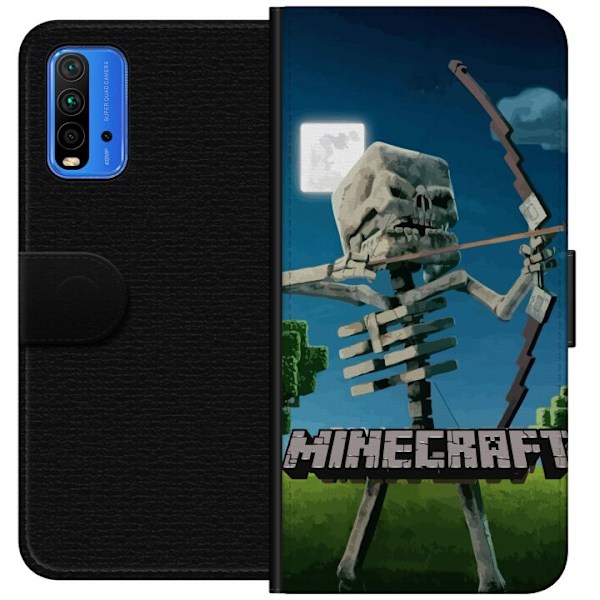 Xiaomi Redmi Note 9 4G Tegnebogsetui A Minecraft Movie