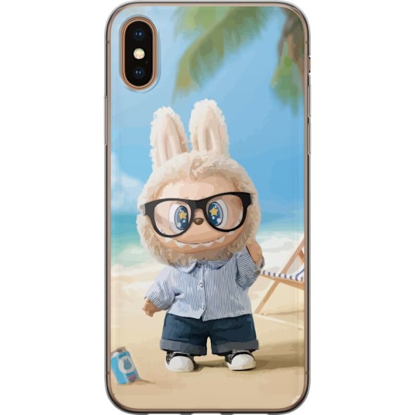 Apple iPhone XS Max Läpinäkyvä kuori Labubu Tummat Unelmat