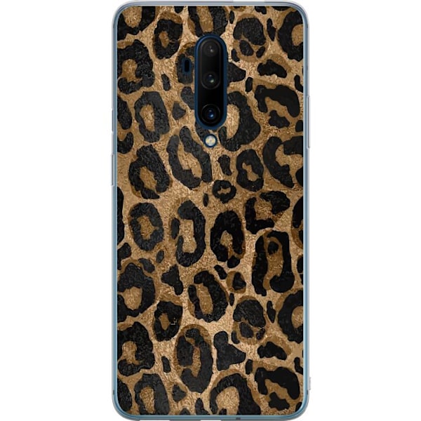 OnePlus 7T Pro Gennemsigtig cover Leopard Luxe