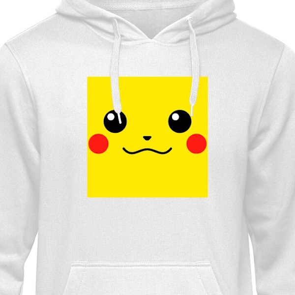 Huppari Aikuisille | Mukava Huppari Pokemon valkoinen XL