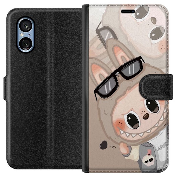 Sony Xperia 10 VI Plånboksfodral Labubu Rainbow Chaos – Fä