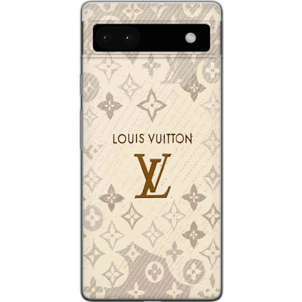 Google Pixel 6a Genomskinligt Skal LV Vibes