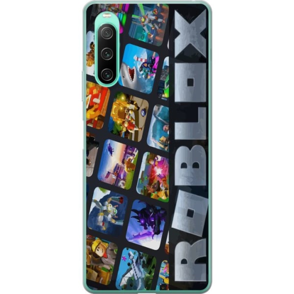 Sony Xperia 10 IV Gennemsigtig cover Roblox