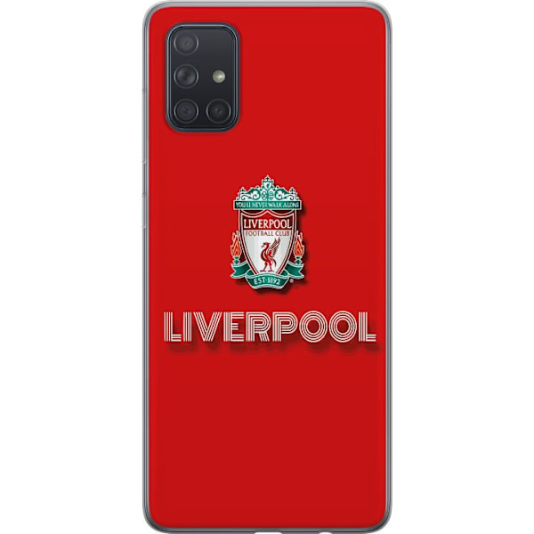 Samsung Galaxy A71 Genomskinligt Skal Liverpool