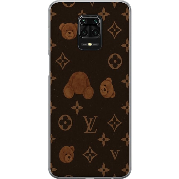 Xiaomi Redmi Note 9S Läpinäkyvä kuori Plush Luxe