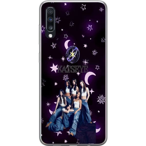 Kompatibelt Mobildeksel til Samsung Galaxy A70 KATSEYE lila