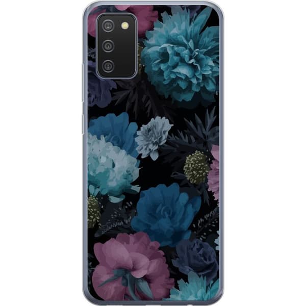 Kompatibelt Mobilskal till Samsung Galaxy A02s Blommor